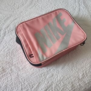 Nike Pink and Black Lunch Bag
